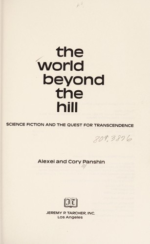 Cover for The world beyond the hill