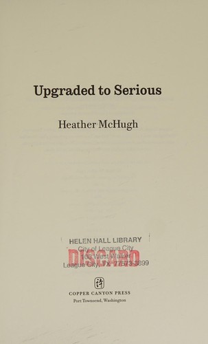 Cover for Upgraded to serious