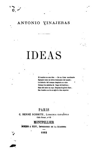 Cover for Ideas