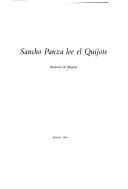 Cover for Sancho Panza lee el Quijote