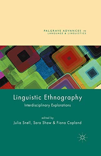 Cover for Linguistic Ethnography