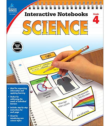 Cover for Carson Dellosa | Science Interactive Notebook | 4th Grade, 96pgs