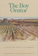 Cover for The boy orator
