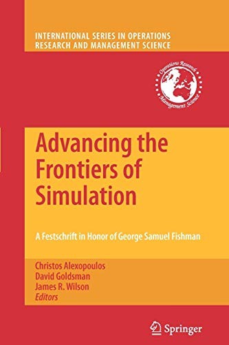 Cover for Advancing the Frontiers of Simulation