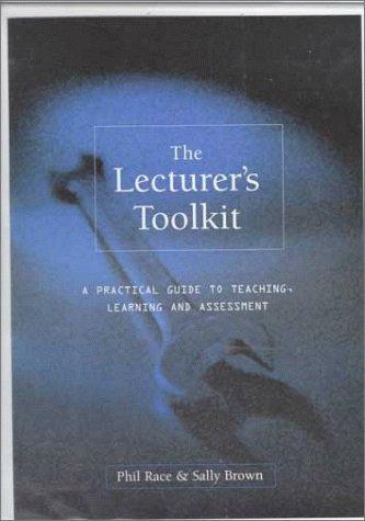 Cover for LECTURER'S TOOLKIT