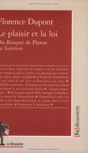 Cover for Le plaisir et la loi