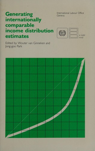 Cover for Generating internationally comparable income distribution estimates