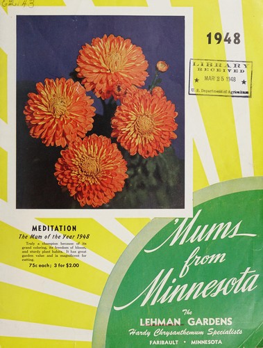 Cover for 'Mums from Minnesota