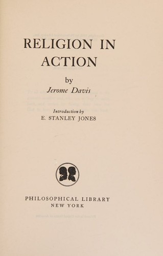 Cover for Religion in action