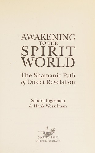 Cover for Awakening to the spirit world