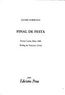 Cover for Final de festa