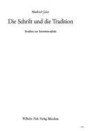 Cover for Die Schrift und die Tradition