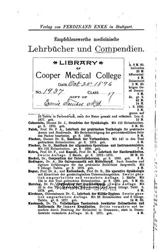 Cover for Pathologie und Therapie der Syphilis v. 1