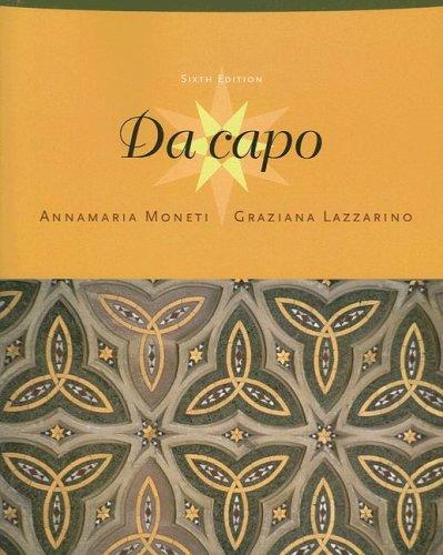 Cover for Da capo (with Text Audio CD)