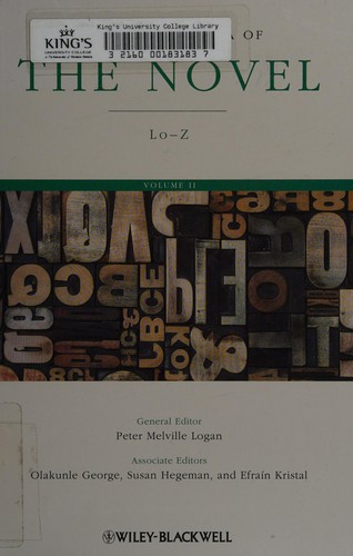 Cover for The encyclopedia of the novel