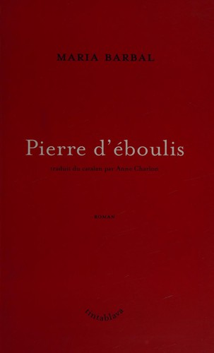 Cover for Pierre d'éboulis