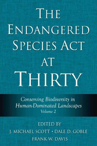 Cover for The Endangered Species Act at Thirty: Vol. 2