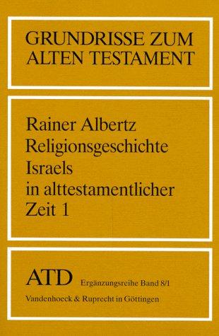 Cover for Religionsgeschichte Israels in alttestamentlicher Zeit
