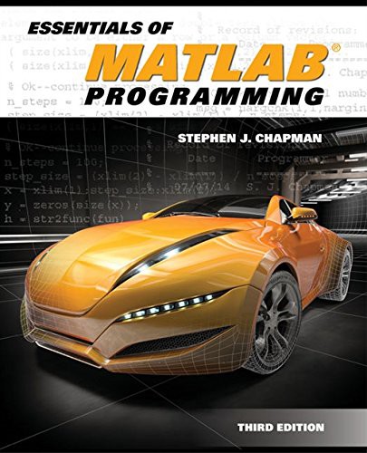 Cover for Essentials of MATLAB Programming