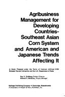 Cover for Agribusiness management for developing countries