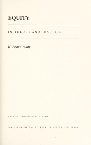 Cover for Equity