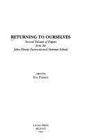 Cover for Returning to ourselves