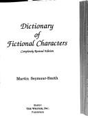 Cover for Dictionary of fictional characters