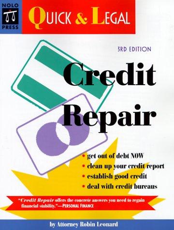 Cover for Credit Repair  (Quick & Legal Series), 3rd Ed.