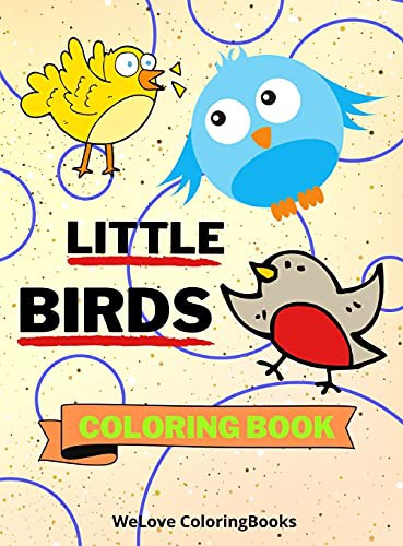 Cover for Little Birds Coloring Book