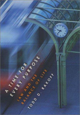 Cover for A time for every purpose
