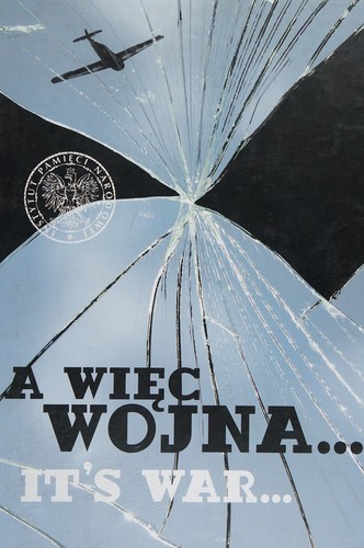 Cover for "A więc wojna--"