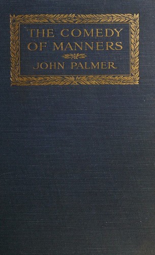 Cover for The comedy of manners