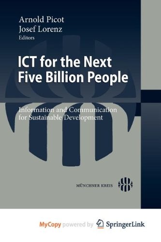 Cover for Ict for the Next Five Billion People