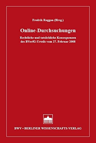 Cover for Online-Durchsuchungen