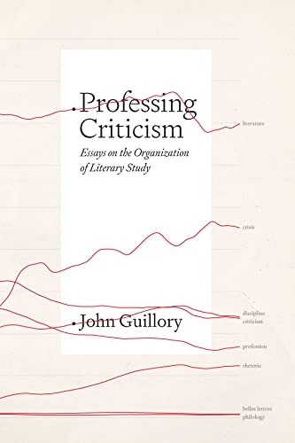 Cover for Professing Criticism