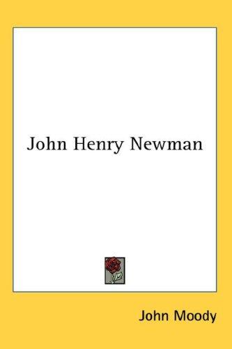 Cover for John Henry Newman