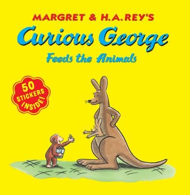 Cover for Curious George Feeds The Animals Illustrated In The Style Of H A Rey By Vipah Interactive