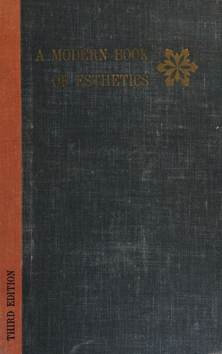 Cover for A modern book of esthetics; an anthology