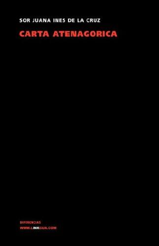 Cover for Carta atenagórica