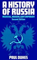 Cover for A History of Russia