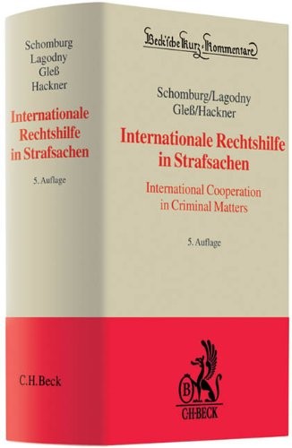 Cover for Internationale Rechtshilfe in Strafsachen