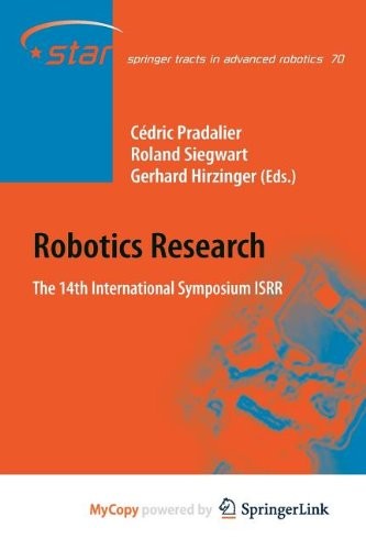 Cover for Robotics Research