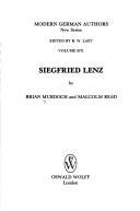 Cover for Seigfried Lenz