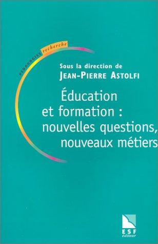 Cover for Education et formation 