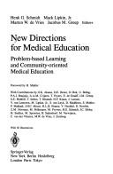 Cover for New directions for medical education