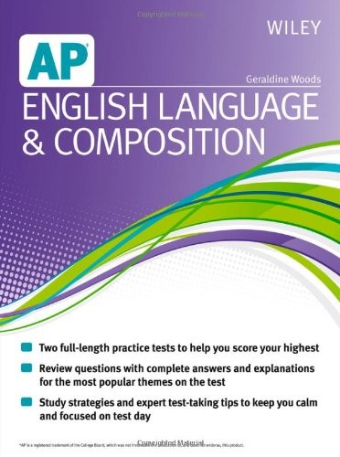 Cover for Wiley AP English Language and Composition