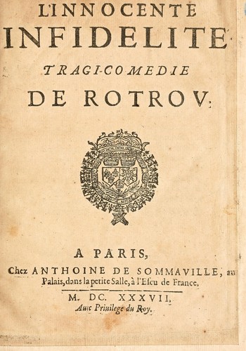 Cover for [Théâtre de Rotrou]