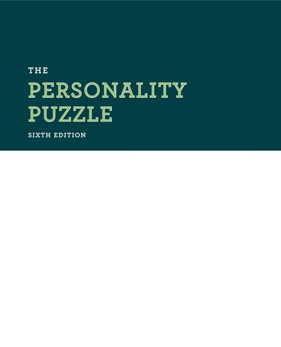 Cover for The personality puzzle