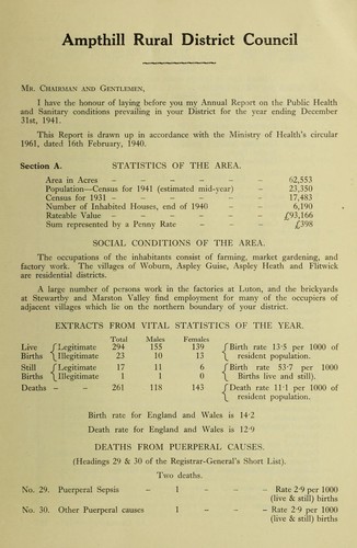 Cover for [Report 1941]