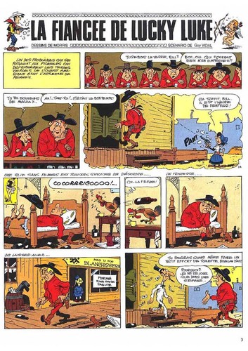 Cover for La fiancee de Lucky Luke